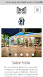 Mobile Screenshot of maitopanama.com